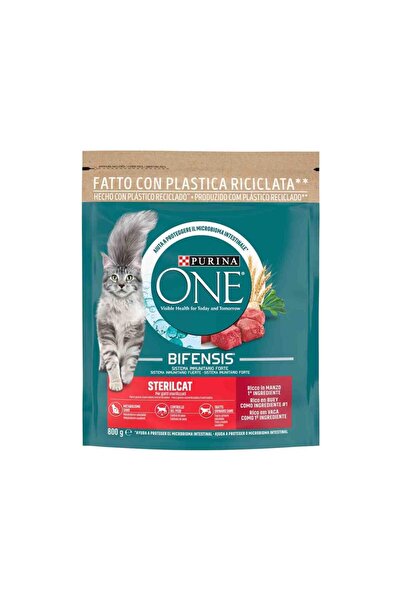 Purina One Sığır Etli Kısırlaştırılmış Kedi Maması 800 gr