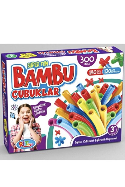 devtoptan لعبة أعواد الخيزران التعليمية والتطويرية 300 قطعة