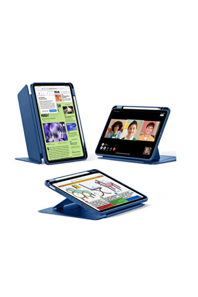 Apple iPad 2025 10.9 (10.nesil) Flip Manyetik Tablet Kılıfı - Siyah