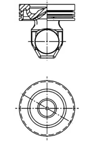 Kolbenschmidt Piston Scania 4 - Series/G 1/P 1