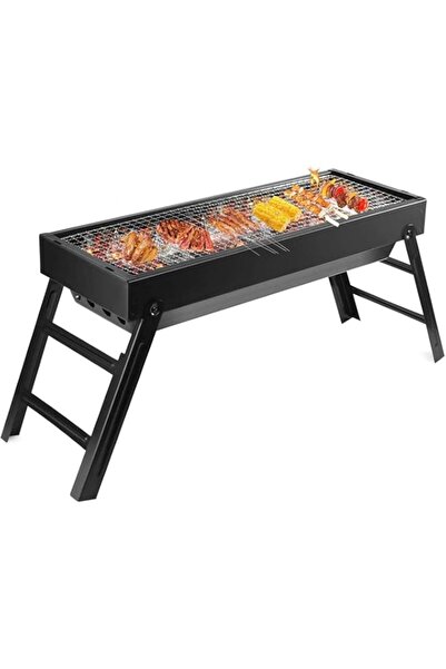 Generic شواية ECVV®، شواية فحم محمولة، أدوات شواء خارجية قابلة للطي للاستخدام المنزلي والتخييم