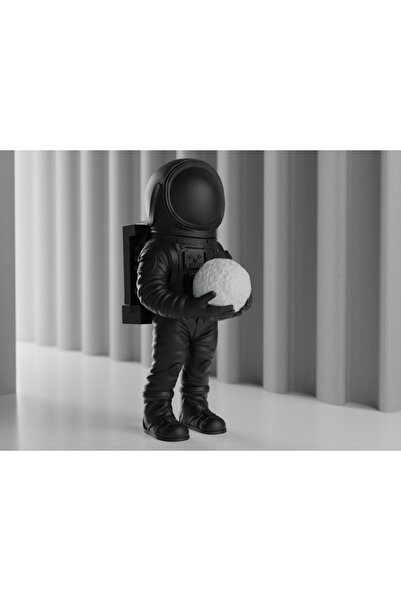 ECM HOME DESIGN Uzay Tutkunları İçin Astronot Heykeli - 15 cm Ölçüde