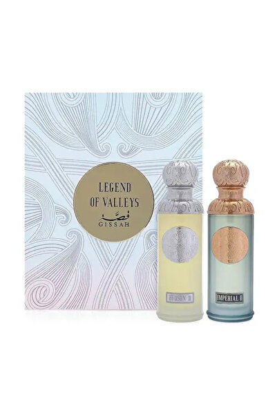 GISSAH Qissa Perfume Set - Legend of Valley: Imperial Valley + Hudson Valley, 90 ml