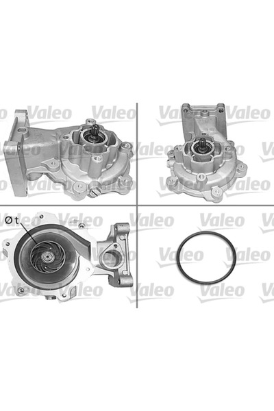 VALEO Pompa De Apa Racire Motor Ford Mondeo 3/Transit Bus/Transit Caroserie J...