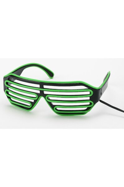 OEM Pahare LED pentru petrecere, 4 moduri de iluminare, verde