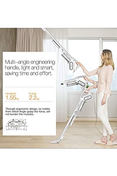 Other مكنسة كهربائية يدوية سلكية من SKY-TOUCH، حاوية غبار كبيرة، خفيفة الوزن،...