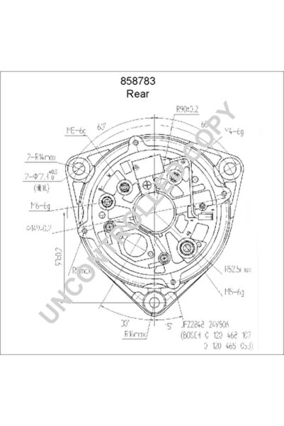Prestolite Generator / Alternator Mercedes-Benz Lk/LN2