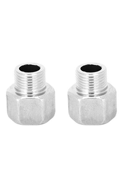 Generic Stainless Steel Hex Bushing G3/4 Female to G1/2 Male Threaded Pipe Ad...