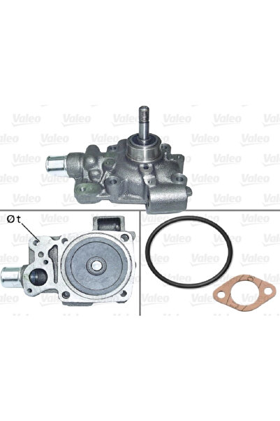 VALEO Engine Cooling Water Pump Iveco Daily 3 Bus/Daily 3 Body/Daily 3 Platfo...