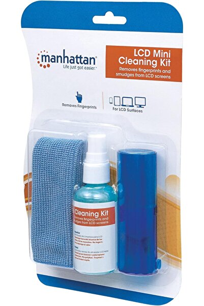 MANHATTAN مجموعة تنظيف شاشة LCD الصغيرة موديل 421010