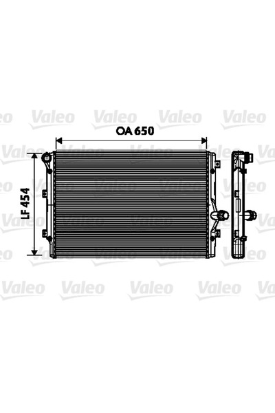 VALEO Radiator Racire Motor Audi A3 Seat Leon