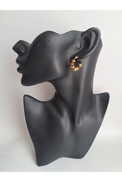 BHR AKSESUAR Brown retro earrings