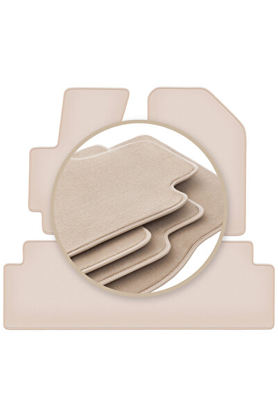 Other Covorașe bej PREMIUM pentru: Kia Soul II monovolum 2013-