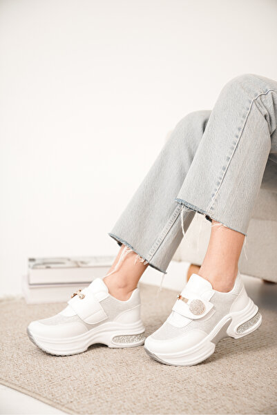 Cananın Pabuçları Αθλητικά παπούτσια MDN 477 με λεπτομέρεια με πέτρινη πόρπη