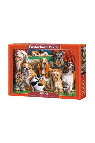 Castorland Puzzle 3000 piese Clubul Cateilor 300501