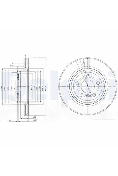 DELPHİ Disc Frana Bmw X3