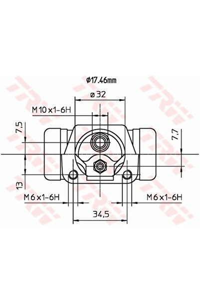 TRW Cilindru Receptor Frana Nissan Micra 2