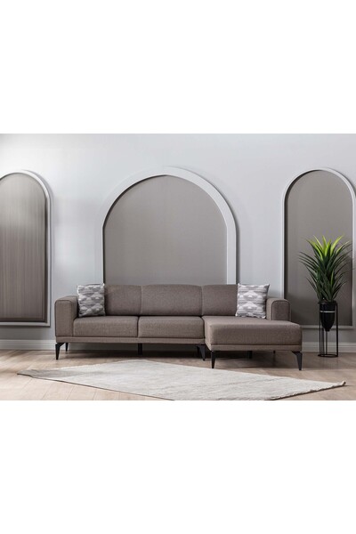 Storish Trend Sağ Köşe Koltuk Vizon
