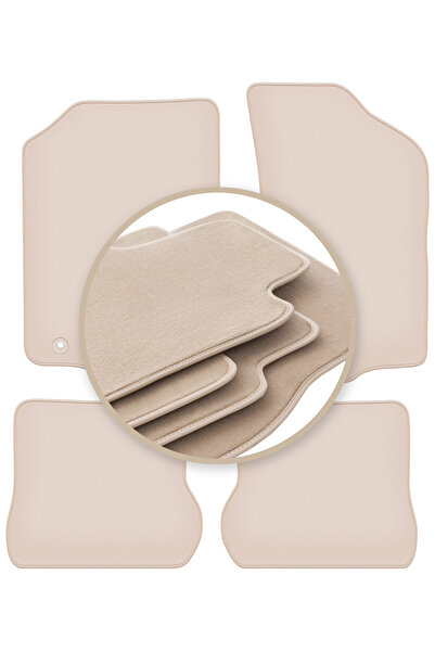 Other Covorașe auto PREMIUM bej pentru: Volkswagen Scirocco II coupe 1981-1992