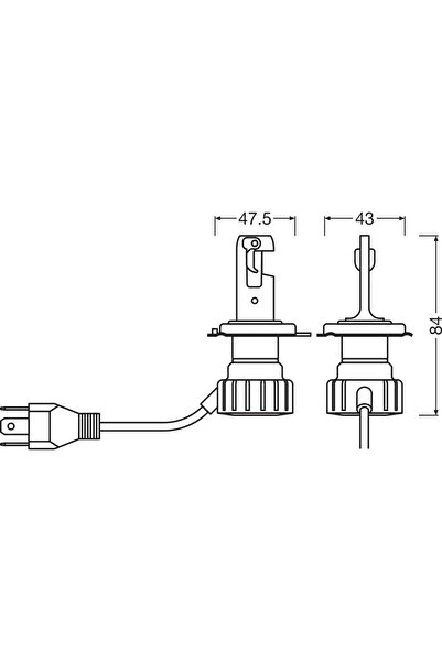 Osram Bec Far Faza Lunga Alfa Romeo 164/75/Spider Bmw 3