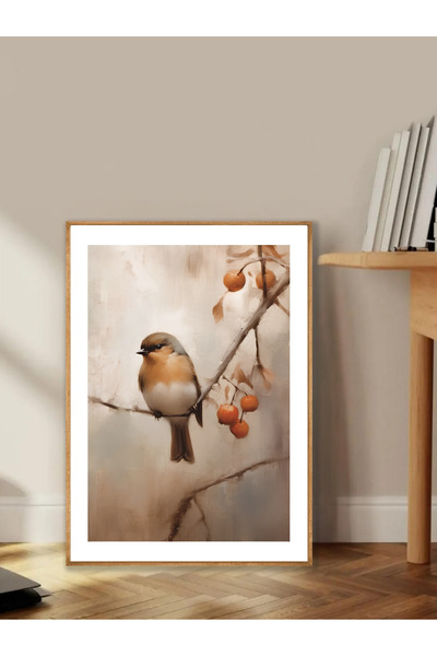 Tuba Decor Tablo dintr-o singură bucată cu rame din lemn pentru sufragerie, s...