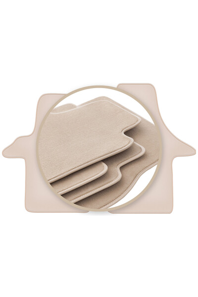 Other Covorașe bej PREMIUM pentru: Volkswagen Transporter T5 furgonetă 2003-2015