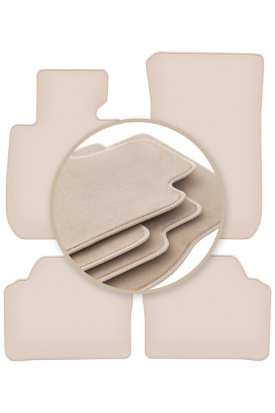 Other Covorașe bej PREMIUM pentru: BMW 3 E90 sedan 2004-2011