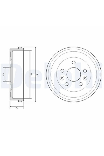 DELPHİ Tambur Frana Dacia Duster Nissan Juke