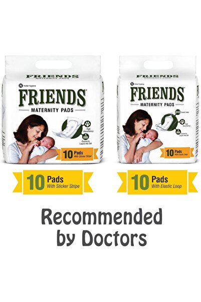 Friends Maternity Pads (Pack of 10)