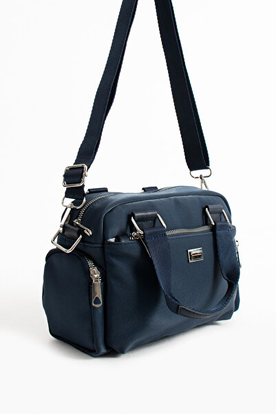 Sanmorris GLC 1422 Kadın Omuz Çantası El Çantası Çapraz Çanta SİYAH-VİZON