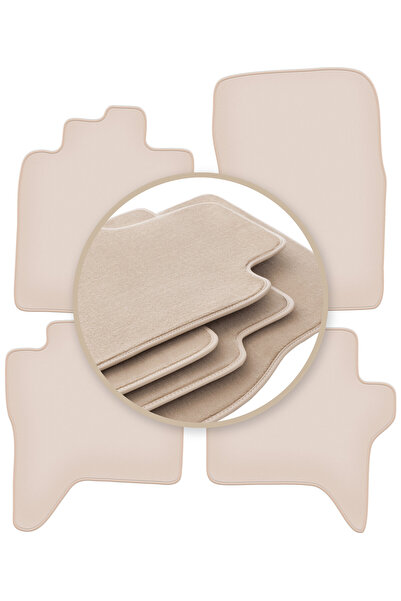 Other Covorașe auto PREMIUM bej pentru: Mitsubishi Pajero IV lung 2006-2018