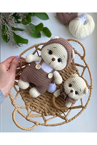 BABYBOUTİQUEHOUSE Amigurumi bal surat 2li set