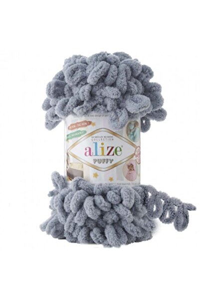 Alize Puffy Kendinden Ilmekli Örgü Ipi 100g |428|