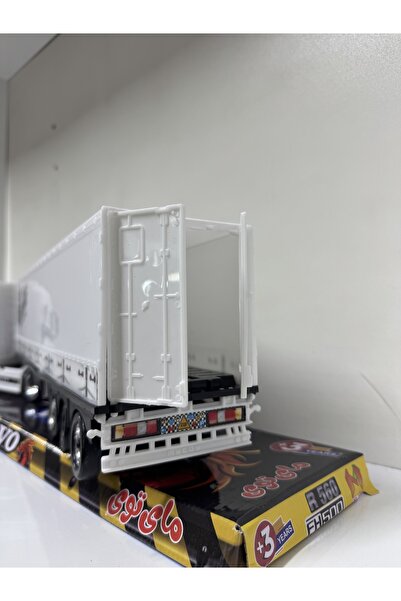 Store Maisto Büyük Boy Beyaz Volvo Ragonarmor Model Tır - 47 cm Uzunluk