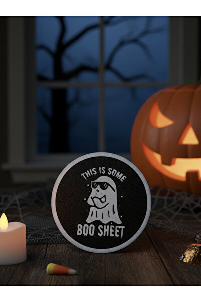 Duxud حامل أكواب هالوين بتصميم 'هذا هو ورقة الترفيه'