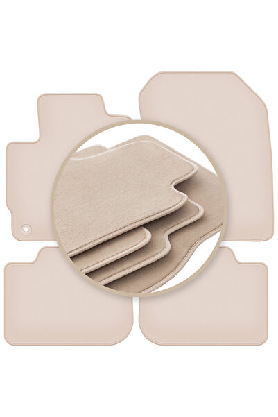 Other Covorașe bej PREMIUM pentru: Mitsubishi Colt VII hatchback 2008-2012