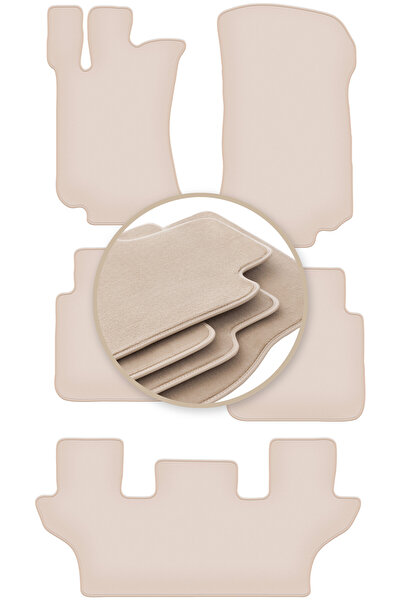 Other Covorașe auto PREMIUM bej pentru: Mercedes R W251 / R251 / V251 7 locur...