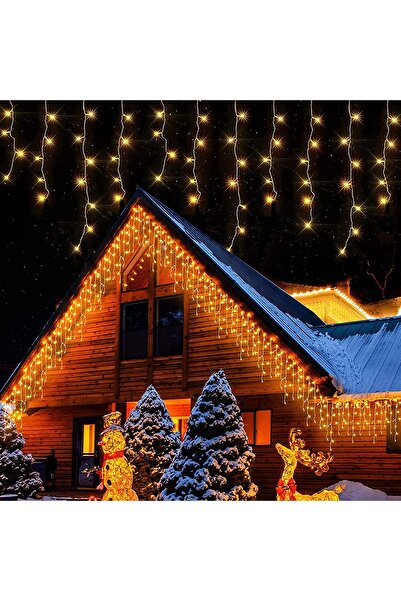 OEM Turturi de Crăciun cu bliț, 20m, 400 LED-uri, rezistente la apă, exterior...