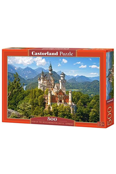 Castorland Puzzle 500 pieces View of the Neuschwanstein Castle, Germany 53544