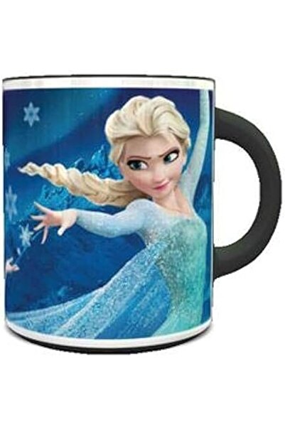 The Bros كوب سحري سيراميكي حساس للحرارة بتصميم إلسا فروزن