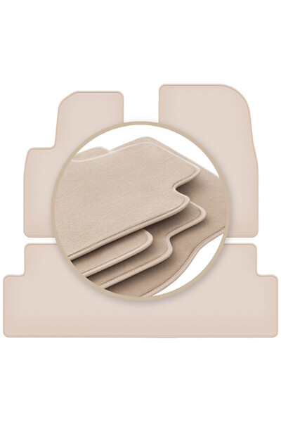 Other Covorașe bej PREMIUM pentru: Tesla Model 3 sedan 2017-