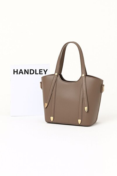 Handley Πολυτελής τσάντα ώμου με λεπτομέρεια με πόρπη Vira