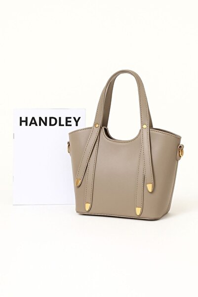 Handley Geantă de umăr de lux Vira cu detaliu cu cataramă