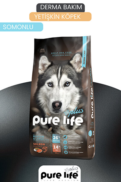 PureLife Pure Lıfe Plus Hassas Ciltler Için Somonlu Köpek Maması 15kg