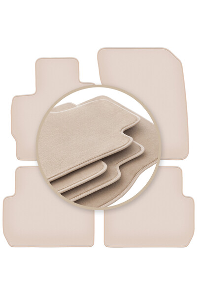 Other Covorașe auto PREMIUM bej pentru: Mitsubishi Outlander III PHEV SUV 2012-