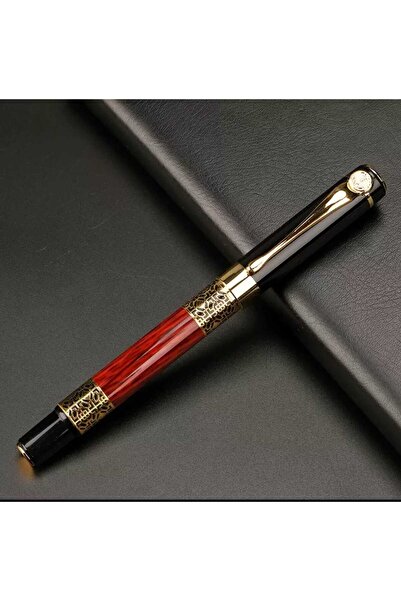 mr shopping قلم حبر معدني منقوش بتصميم خاص من MR، قلم توقيع هدية ليوم المعلمين