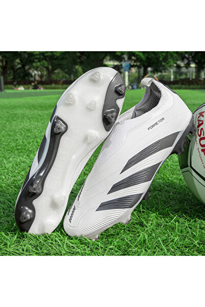 Leipae Unisex Bağcıksız Futbol Ayakkabısı Krampon
