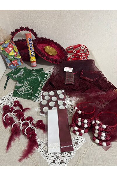 COOL NİGHT KINA SETİ 154 PARÇA KINA TEPSİ SEPETİ GELİN DUVAĞI DAMAT ÖRTÜSÜ NE...