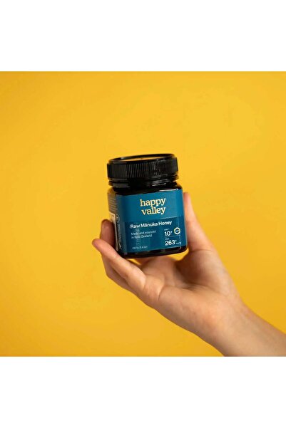 HAPPY VALLEY عسل السدر الطبيعي عسل مانوكا UMF+10 250 جم
