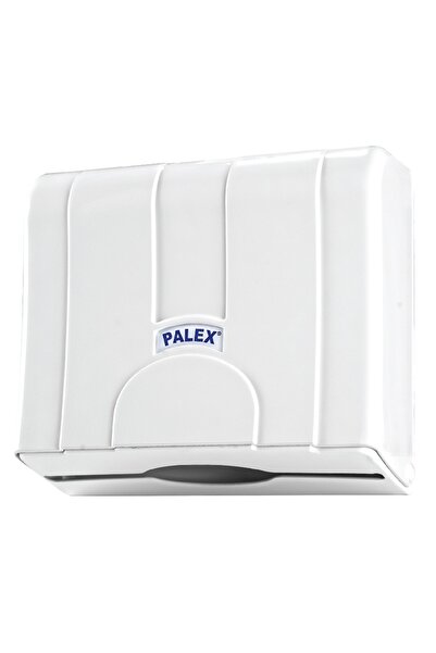 Palex 3-Piece Hygiene Set - White (Liquid Soap Dispenser + Toilet Paper Dispenser + Z-Fold Towel Dispenser)